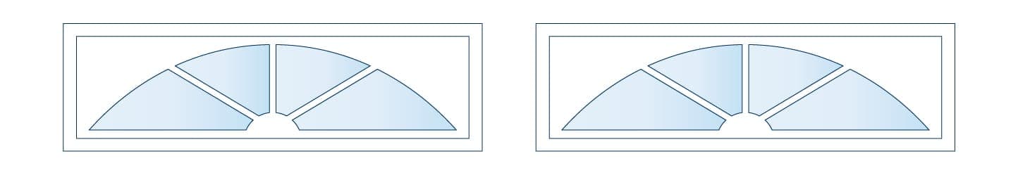 Sunburst window style